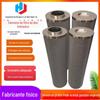 Elemento de filtro de óleo hidráulico QYLX-160-3Q estação de mistura de cimento remoção de poeira tanque de cimento armazém top fabricante de cartucho de filtro de remoção de poeira