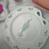 Llave de Cadena Estrella H54 Pez Snapper Transparente Quemado Colgante Estrella Brillante Colgante Regalo para Novia Pareja Adornos Colgantes