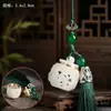 Bolsa de dinheiro de pedra luminosa, bolsa para prosperidade, sachê luminoso, pingente portátil, decoração de quarto, item colecionável para manuseio