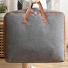 Grande Venda Bolsa Cationic Acolchoada Satchel Bolsa de Bagagem para Roupas de Grande Capacidade Bolsa Organizadora para Mudança Bolsa de Armazenamento de Viagem Impermeável