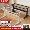 Patas de mesa elevables de manivela accesorios de escritorio soporte de escritorio para sala de estar de casa oficina ruedas escritorio de escritura estructura de acero patas de escritorio de estudio