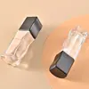 Botella de Base Líquida con Patrón Ondulado, 30ml, Veta Plateada, Botella de Líquido Esencial de Forma Irregular, Botella Dosificadora Cosmética, Botella de Loción de Vidrio