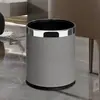 Lixeira para Uso Doméstico, Sala de Estar, Cozinha de Luxo Leve, Tamanho Grande, Quarto, Camada Dupla, Design Simples, Banheiro, Banheiro, Alto Valor Estético