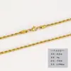 Venda Quente Transfronteiriça Moda Cobre Zircônia Banhado a Ouro 18K Pingente de Letra Escada Quadrado Doce de Rocha 26 Letras Inglesas Colar