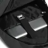 Mochila versátil de cor sólida e grande capacidade, bolsa para laptop, mochila executiva masculina, bolsa casual de viagem, mochila escolar simples para estudantes