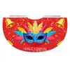 Capas Coloridas Personalizadas de Fábrica para Carnaval, Capas com Máscara de Pena Colorida para Crianças, Capas com Amarração Atacado