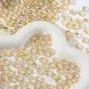 Cuentas de Rueda de Cristal Electrochapado Imitación Swarovski de Alto Brillo, Materiales de Accesorios para Abalorios de Cadena de Teléfono DIY Hecho a Mano
