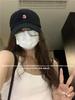 Gorra de béisbol con parte superior suave y sencilla con la letra S de Corea del Sur, ideal para mujer, combina con todo, con diseño de cara pequeña, ideal para parejas y hombres.