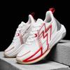 Zapatos de Baloncesto para Adolescentes Niños Grandes Combate Real Fricción Zapatillas Chirriantes Otoño 2024 Nuevo Malla Zapatilla Transpirable