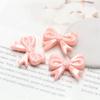 29mm Destaque Acrílico Banhado Cor Fantasma Gravata Borboleta Contas Pulseira DIY Pendente de Carro Acessórios de Cabelo Material Artesanal