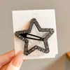Lindo pasador lateral de peluche para niños, pinza para el cabello versátil y elegante para niñas, dulce y para uso diario accesorio para el cabello de estrella de cinco puntas BB