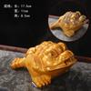 Enfeites de pet de chá que mudam de cor sapo dourado pet sapo mesa de chá mesa de chá bandeja de chá brincadeira de chá cerimônia de kung fu do chá acessórios para jogo de chá