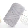 Hilo Islandés Hilo Hilado con Núcleo de Alta Elasticidad para Pantuflas, Tiras de Tela para Manualidades, Hilo Hilado con Núcleo al por Mayor, Hilo de Algodón Hilado con Núcleo