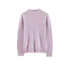 26 Outono Inverno Novo Estilo Coreano Cor Sólida Lã de Yak Básica Gola Alta Meia Camada Base Suéter de Lã Leve Luxo Suéter Puyuan