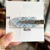 Pinza para el Cabello de Acrílico Dulce Dopamina Sin Costuras Estilo Coreano Clip para el Cabello de Chica Ins Clip de Pico de Pato Versátil Antideslizante Celebridad de Internet