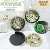 Caixa de Incenso Repelente de Mosquitos Portátil para Uso Externo e Doméstico, Suporte de Incenso Repelente de Mosquitos Portátil e Pendurável, Tamanho Grande com Tampa, Bandeja de Incenso Repelente de Mosquitos, Cinzeiro, Prato de Incenso Repelente de Mosquitos