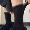 ¡Realmente delgado y ligero! ¡Tan elegante! ¡Calcetines de Encaje de Puntos Estilo Ballet para Primavera y Verano! Transpirable~ Perfecto para Mujeres, Versátil