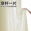 Cortinas Transparentes Franzidas Prontas Cortinas para Janela de Sala de Estar de Luxo Leve Nórdico Cortinas Transparentes Produto Acabado de E-commerce Transfronteiriço da Amazon Cortinas Prontas e Cortinas Transparentes