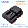 Caja de control de interruptor de alimentación de riel Okom 88*55*44 Caja de control industrial PLC Caja de instrumentos AK-DR-06