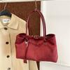 2024 Moda de Alta Qualidade Retrô Nova Casual para o Dia a Dia Ombro Grande Capacidade Textura Bolsa de Mão Feminina Bolsa Feminina