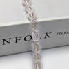 Fábrica en stock Accesorios de encaje estilo Chanel Ingredientes de ropa Tejido Hecho a mano DIY Ropa Tapeta Puño Joyería
