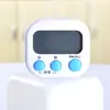 Temporizador de cocina, temporizador para hornear sopas, temporizador de cuenta regresiva, despertador electrónico, pantalla grande, recordatorio de tiempo