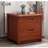 Mesita de noche de madera maciza de nogal mini 40, armario de almacenamiento de estilo chino moderno y simple, armario de almacenamiento de mesita de noche para dormitorio, completamente ensamblado