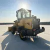 Carregadeira Diesel Personalizada com Acessórios Intercambiáveis para Uso em Engenharia, Mineração e Agricultura, Carregadeira e Empilhadeira Multifuncional com Tração nas Quatro Rodas