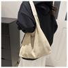 Bolsa de Ombro de Camurça Vintage de Grande Capacidade Transfronteiriça, Bolsa Transversal da Moda, Bolsa Tote Grande com Múltiplos Bolsos, Bolsa Dumpling
