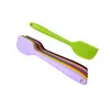 [Nueve Elogios] Utensilios para Hornear Raspador de Silicona Integrado para Hornear Pasteles Crema Espátula Grande