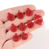 Festivos Estilo Chino Rojo Fortuna y Paz Accesorios de Joyería DIY Colgante de Personaje Cadena para Teléfono Móvil Colgante para Llavero