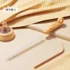 Cepillo de Paja de Mango Largo para Limpiar Ranuras de Biberones, Tubos de Vasos de Agua y Cepillo de Limpieza Especializado para Vasos de Agua