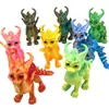 Alas Impresas en 3D Transfronterizas Dragón Volador Articulaciones de Ojo Artificiales Modelo Creativo Móvil Juguetes de Animales Adornos Hechos a Mano Venta al por Mayor