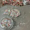 Lentejuelas de Estrella Decoraciones para Uñas Color Mixto Estrella de Cinco Puntas Polvo Brillante Mixto Paquete de Materiales DIY Hechos a Mano Accesorios de Decoración