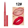 Lápiz labial delineador de labios transfronterizo femenino mate gancho lápiz de labios mate cameo Marrón rosa giratorio individual lindo lápiz de labial