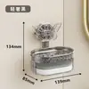 Soporte de Jabón Creativo de Mariposa con Ventosa, Estante de Almacenamiento para Cocina y Baño del Hogar, Estante de Doble Capa con Drenaje Montado en la Pared