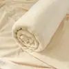 Sábana de Leche de Terciopelo Gruesa de Invierno Pieza Única Forro Polar Coral Más Terciopelo Dormitorio Estudiante Azul Solo Nude Sábana Manta para Dormir