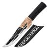Cuchillo Especial para Cortar Huesos con Cabeza de Dragón Cuchillo de Chef Especial para Sacrificar Cerdos, Ovejas, Ganado, Pollo y Pato Venta de Carne Cuchillo Afilado para Cortar Huesos y Pelar