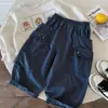 Calça Infantil Bangcheng 2026 Outono Novo Estilo Calça Cargo Bolso Cor Sólida Meninos Calça Longa Solta Estilosa Tendência