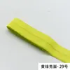 Fita Elástica Colorida de 2cm, Espessada, Elástica e Macia, Tira de Viés de Tecido com Borda Dobrada, Acessórios Finos de Elástico Largo para Roupa Íntima