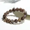 Pulsera de Cristal de Té Natural Jiuya Cristal Azeztulita Pulsera de Cristal Arcoíris de Té Venta Directa del Fabricante