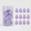 12 Esponjas de Maquillaje Mini Enlatadas Que No Absorben el Polvo y No se Atascan, Aptas para Uso Seco y Húmedo, Brocha para Base, Corrector, En Stock