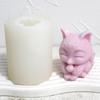 Molde de silicona creativo lindo nuevo transfronterizo Zorro de Nueve Colas DIY molde para hornear yeso para vela de aromaterapia de zorro