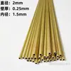 Diámetro 1 2 3 4 40 50 mm tubo redondo pequeño de latón capilar hueco de pared delgada h62/h65 tubo de latón protección ambiental