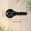 Gancho para Llaves de Madera Rústico Estilo Bohemio Popular Transfronterizo Portallaves Vintage Llavero de Entrada