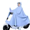 Capa de Chuva para Veículo Elétrico, Capa de Chuva Tudo-em-Um para Bicicleta Elétrica, Poncho à Prova d'Água para Ciclistas, Capa de Chuva Especial para Pedalar Bicicletas Elétricas