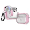 Funda Protectora Adecuada para Airpods4/5 con Tapa de Apertura Automática, Estuche Transparente para Auriculares Pro2, Funda para Auriculares Airpodspro3