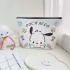 Bolsa de Cosméticos de Couro Desenho Animado Grande Capacidade Bolsa de Armazenamento de Cosméticos Kulomi Bolsa de Armazenamento Diversos Clutch de PU Yugui