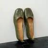 Zapatos Individuales Franceses de Piel de Vaca Super Suave para Mujer 2026 Nuevo Estilo Piel Genuina Cómodos Tacón Bajo Suela Plana Zapatos Pequeños de Cuero No Cansan los Pies Mocasines
