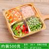 Caja Desechable Limpia para Verduras Caja de Empaque para Verduras Caja para Verduras Frías y Comida Cocinada Cuadrada con Tapa Caja de Plástico Anti-vaho con Recorte para Frutas